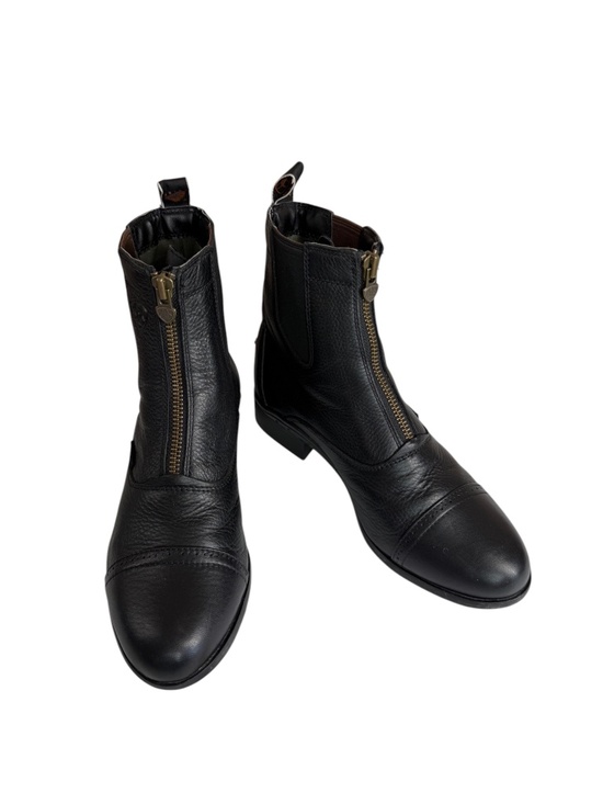 Ariat Shoes - Ariat Heritage Breeze Zip Paddock Boots Black Leather Size 9B